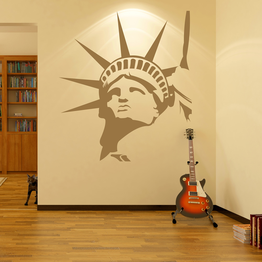 Statue Of Liberty New York City Wall Sticker - Mod8 | Icon Wall Stickers